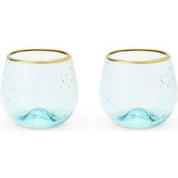 Twine Seaside Bubble Stemless Wine Glass 47.3cl 2pcs