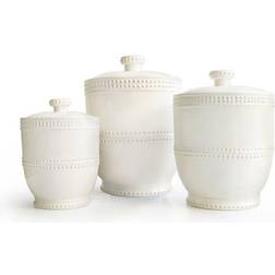 American Atelier Bianca Bead Kitchen Container 3pcs