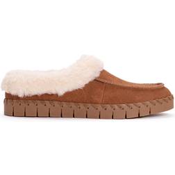 Muk Luks Flexi Buffalo Furry - Cognac