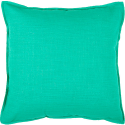 Rizzy Home Solid Square Complete Decoration Pillows Turquoise (50.8x50.8cm)