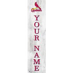 Fan Creations St. Louis Cardinals Personalized Welcome Leaner Sign