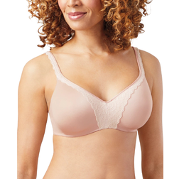 Bali One Smooth U Post Surgery Comfort Wireless Bra - Light Beige Lace