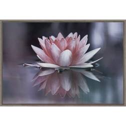 Amanti Art Padmasana Lotus Flower Framed Art 59.2x40.6cm