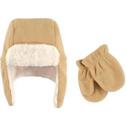 Hudson Infant Trapper Hat and Mitten Set - Tan (10151553)