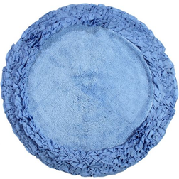 Better trends Shaggy Border Bath Rug Blue 76.2cm