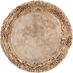 Better trends Shaggy Border Bath Rug Beige 76.2cm