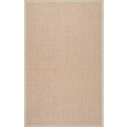 Nuloom Machine Woven Orsay Sisal Area Rug Beige 6x9"