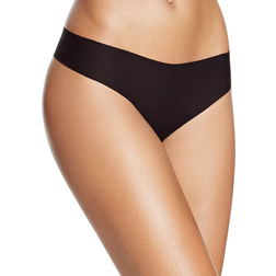 Commando Butter Mid-Rise Thong - Black
