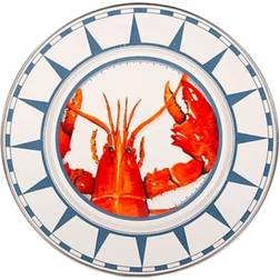 Golden Rabbit Lobster Dinner Plate 27.305cm 4pcs