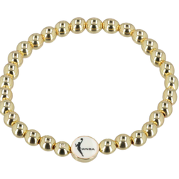 Baublebar WNBA Logowoman Pisa Bracelet - Gold/Enamel/Transparent