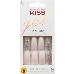 Kiss Gel Fantasy Nails Friends 24-pack