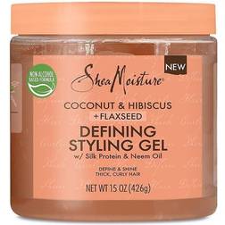 Shea Moisture Coconut & Hibiscus Flaxseed Defining Styling Gel 15oz