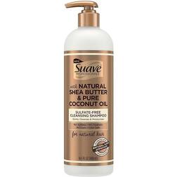 Suave Lush & Coily Sulfate-Free Cleansing Shampoo 16.5fl oz