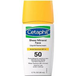 Cetaphil Sun Sheer Mineral Sunscreen Liquid Drops 1.7 oz