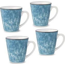 Noritake Colorkraft Essence Azurite Cup & Mug 35.5cl 4pcs