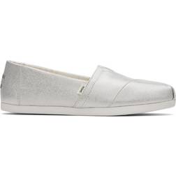 Toms Shimmer Alpargatas - Silver