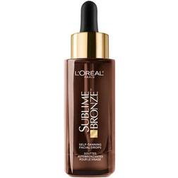 L'Oréal Paris Sublime Bronze Self-Tanning Facial Drops, Fragrance-Free 1.0 fl oz