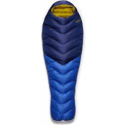 Rab Neutrino 600 Sleeping Bag Regular Wide nightfall blue Left Zipper 2022 Sleeping Bags