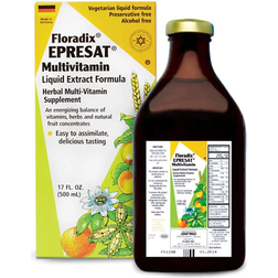 Floradix Epresat Adult Multivitamin Salus 17 oz Liquid