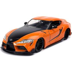 Jada 2020 Toyota Supra Metallic Orange 1:24 Scale Hollywood Ride