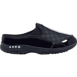 Easy Spirit Traveltime Classic W - Black/Silver Patent