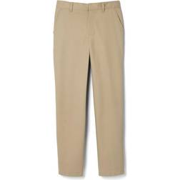 French Toast Boy's Adjustable Waist Double Knee Pant - Khaki