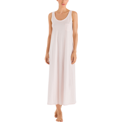 Hanro Deluxe Long Tank Gown - Crystal Pink