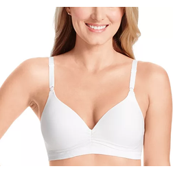 Warner's Play It Cool Wire-Free Lift Contour Bra - Natural