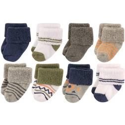 Luvable Friends Socks 8-pack - Boy Aztec (10728024)