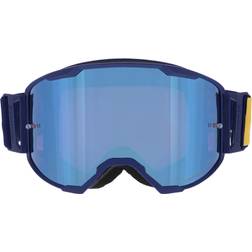 Spect Red Bull Strive Mx Goggles Dark Blue Blue Flash Brown Blue Mirror S.2 Neutral N