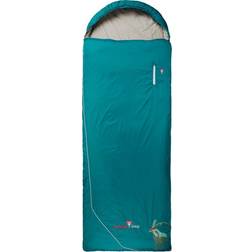 Grüezi Bag Biopod Wool Goas Comfort Sleeping dark petrol Right Zipper 2022 Sleeping Bags