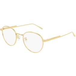 Bottega Veneta BV 1016OA 001, including lenses, ROUND Glasses, UNISEX