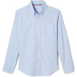 French Toast Boy's Long Sleeve Oxford Shirt - Blue