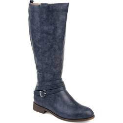 Journee Collection Ivie Medium Calf - Navy