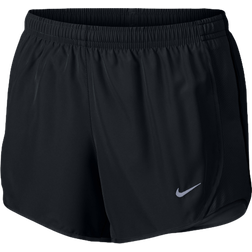 Nike Dry Tempo Shorts Girls - Black/White logo