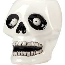 Certified International Scaredy Cat 3D Skeleton Biscuit Jar