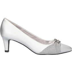 Easy Street Electa - Silver Satin