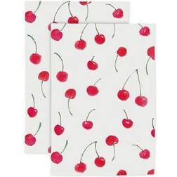 MU Kitchen Cherries 2-pack Kitchen Towel Multicolour (76.2x50.8cm)