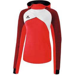 Erima Premium One 2.0 Hoody Women - Red/White/Black