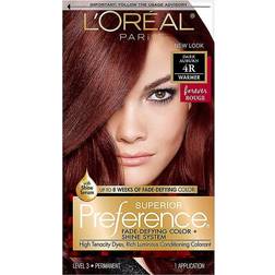 L'Oréal Paris Superior Preference Permanent Hair Color 1.0 ea Dark Auburn 4R