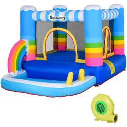 OutSunny 2 in 1 Kids Inflatable Bounce House