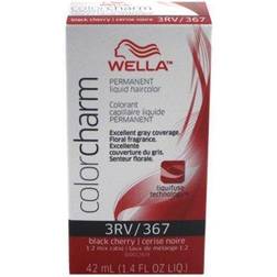 Wella Color Charm Permanent Liquid Hair Color 3RV/367 Black Cherry