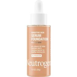 Neutrogena Sensitive Skin Serum Foundation Medium 02