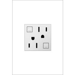 Legrand Agftr2152w4 Adorne Gfci Receptacle, White, 15 Amp