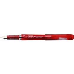 Platinum Preppy Fountain Pen Fine 0.3mm, red