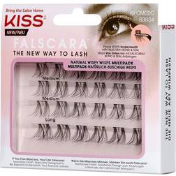 Kiss Falscara Wisps Multipack #02 Natural Wispy