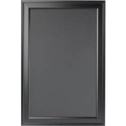 DesignOvation Bosc Framed Magnetic Chalkboard Black Notice Board 18.5x27.5"