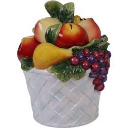 Certified International Ambrosia Fruit Basket Biscuit Jar