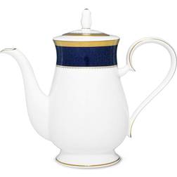 Noritake Odessa Cobalt Gold Coffee Pitcher 0.375gal