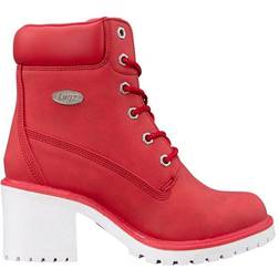 Lugz Clove 6 Inch - Red/White